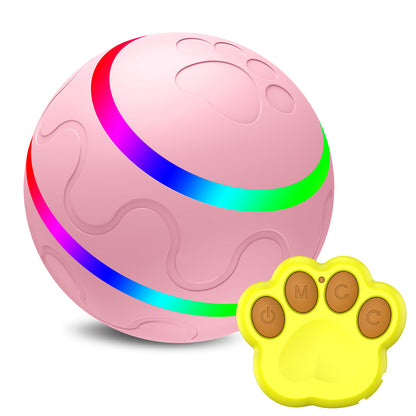 USB Rechargeable Self-Rotating Smart Cat Toy Ball
