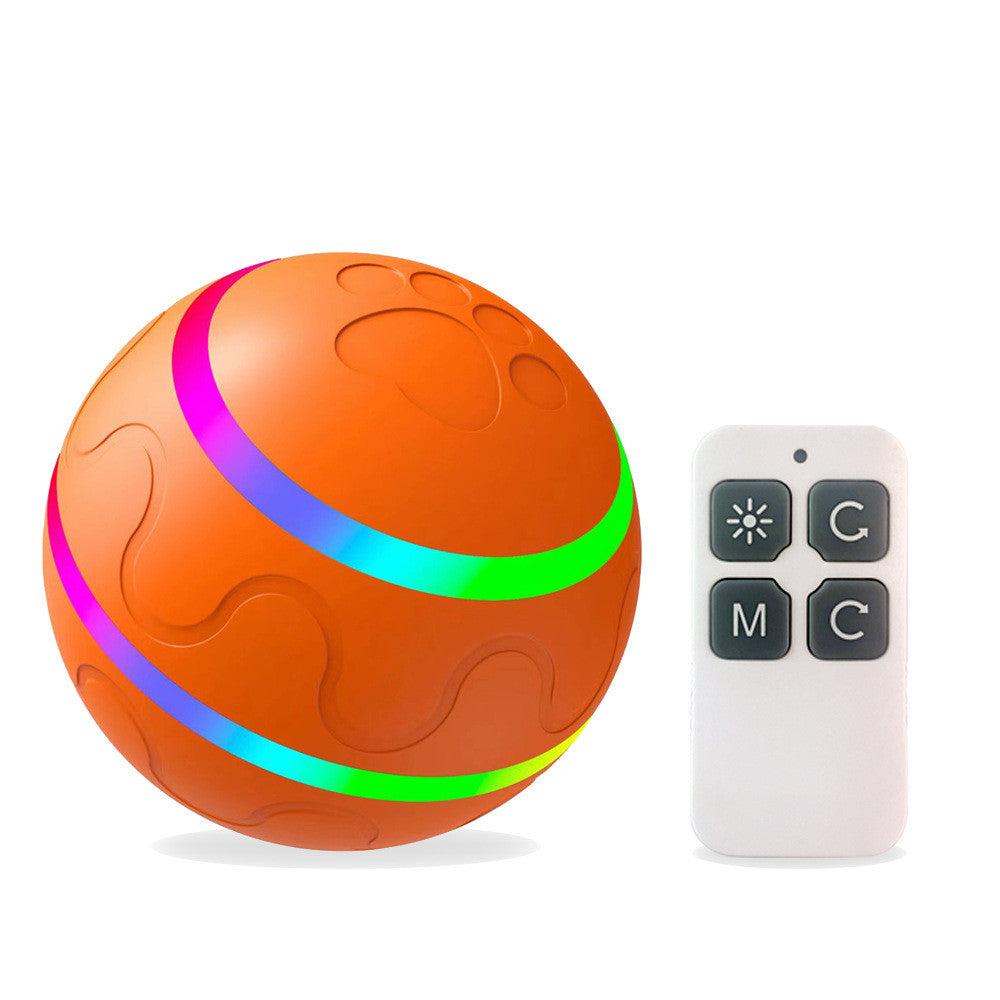 USB Rechargeable Self-Rotating Smart Cat Toy Ball