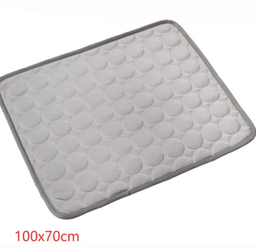 Pet Dog & Cat Ice Silk Cold Nest Pad For Cooling In Summer