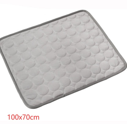 Pet Dog & Cat Ice Silk Cold Nest Pad For Cooling In Summer