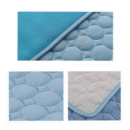 Pet Dog & Cat Ice Silk Cold Nest Pad For Cooling In Summer