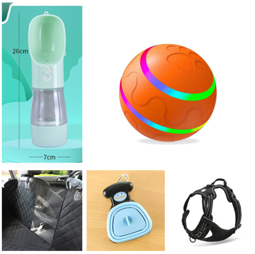 USB Rechargeable Self-Rotating Smart Cat Toy Ball
