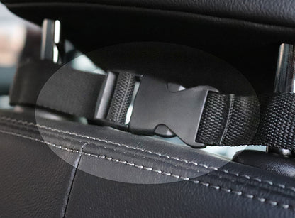 Keep Your Car Clean on Every Adventure — Dog Back Seat Hammock Cover with Safety Mesh & Zip Pocket