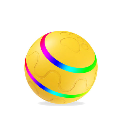 USB Rechargeable Self-Rotating Smart Cat Toy Ball