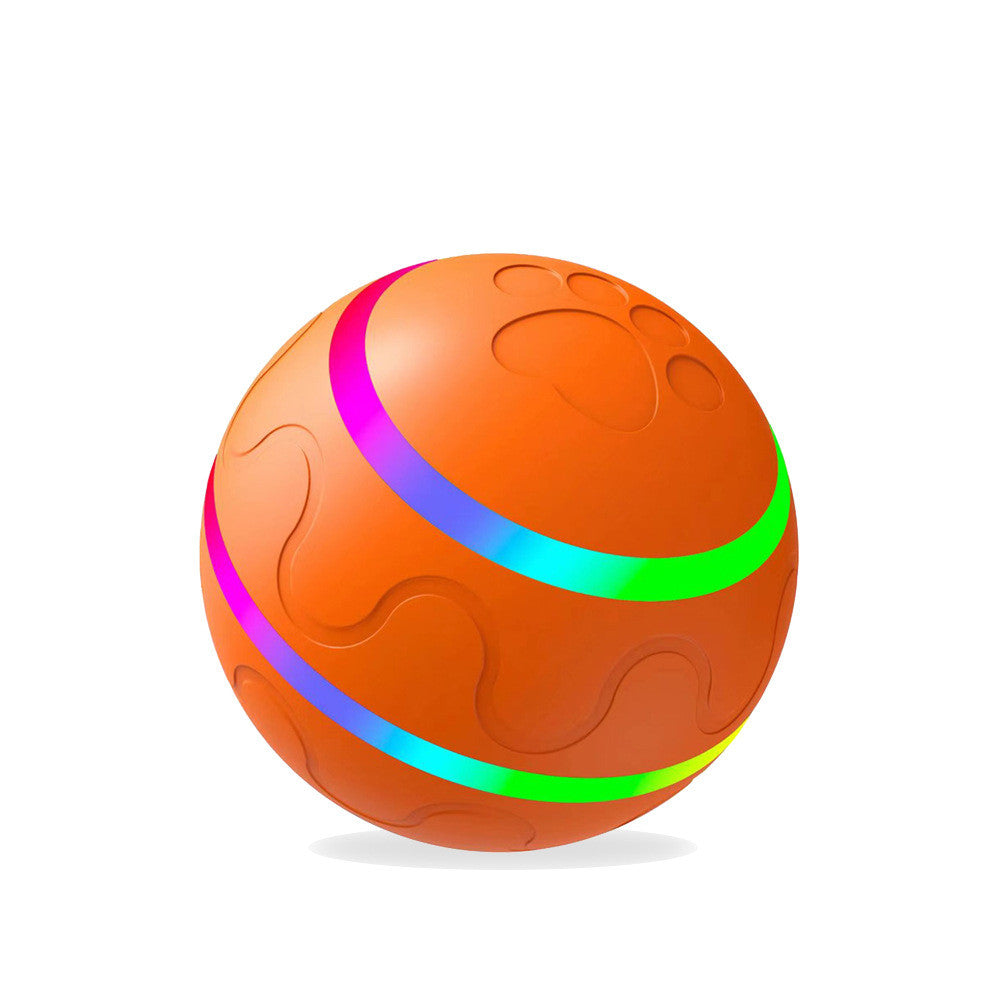 USB Rechargeable Self-Rotating Smart Cat Toy Ball