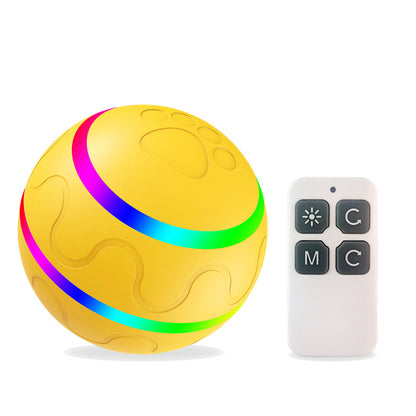 USB Rechargeable Self-Rotating Smart Cat Toy Ball