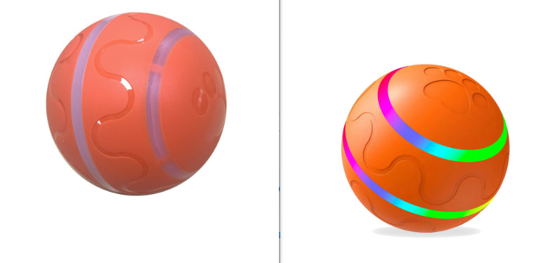 USB Rechargeable Self-Rotating Smart Cat Toy Ball