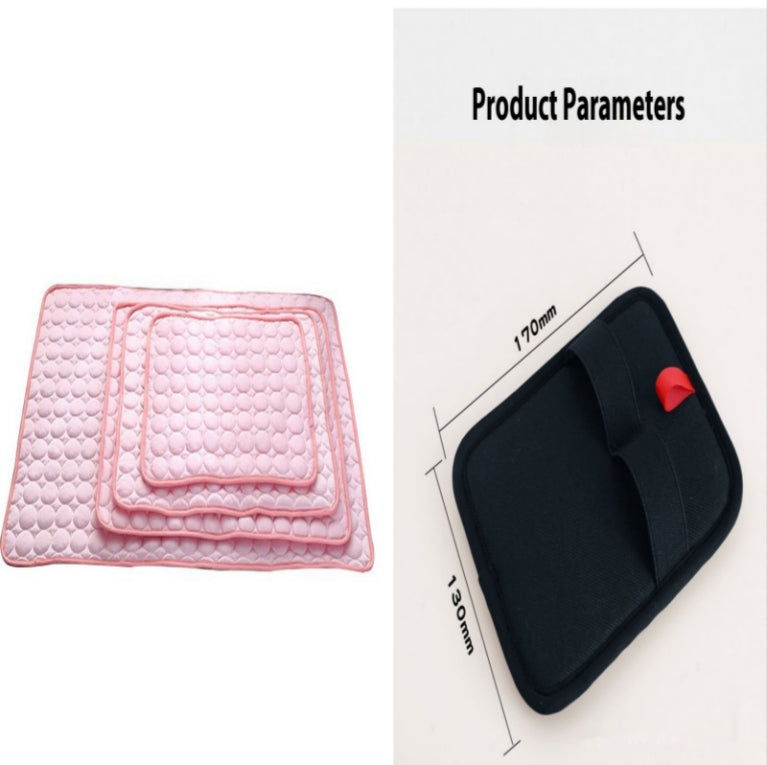 Pet Dog & Cat Ice Silk Cold Nest Pad For Cooling In Summer