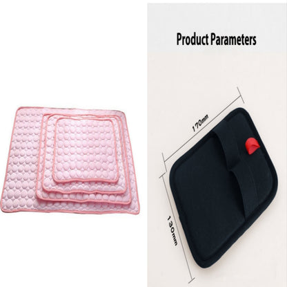 Pet Dog & Cat Ice Silk Cold Nest Pad For Cooling In Summer