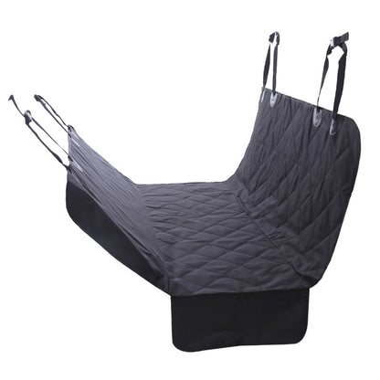 Keep Your Car Clean on Every Adventure — Dog Back Seat Hammock Cover with Safety Mesh & Zip Pocket