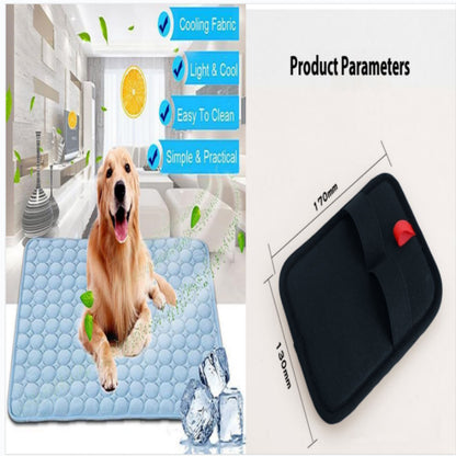 Pet Dog & Cat Ice Silk Cold Nest Pad For Cooling In Summer