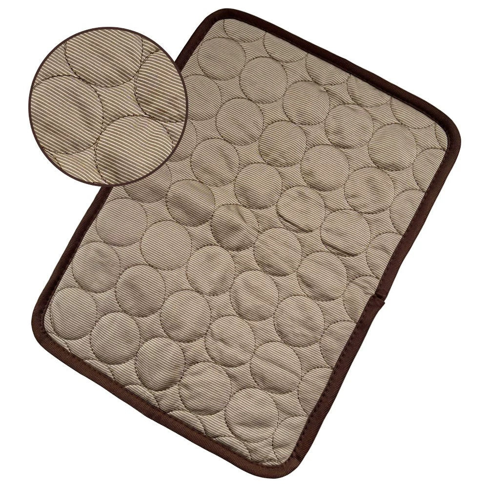 Pet Dog & Cat Ice Silk Cold Nest Pad For Cooling In Summer